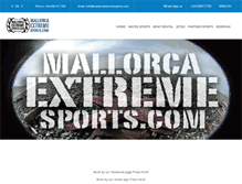 Tablet Screenshot of mallorcaextremesports.com